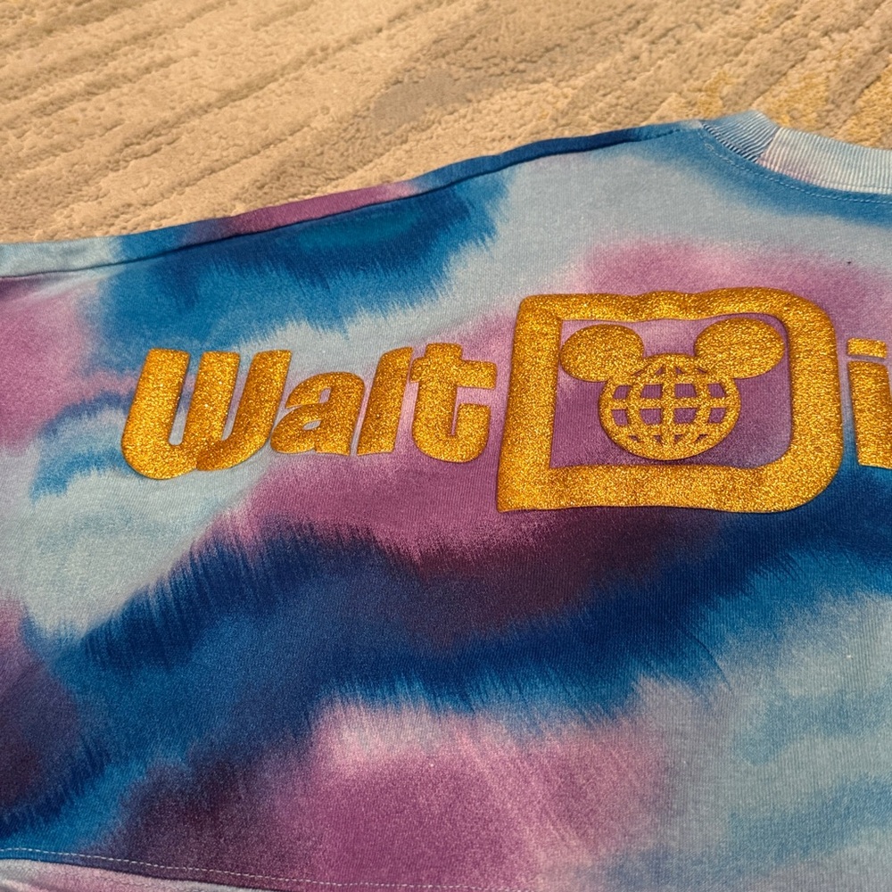 Walt Disney World 50th Anniversary size S Grand Finale Spirit jersey EUC - Picture 3 of 11
